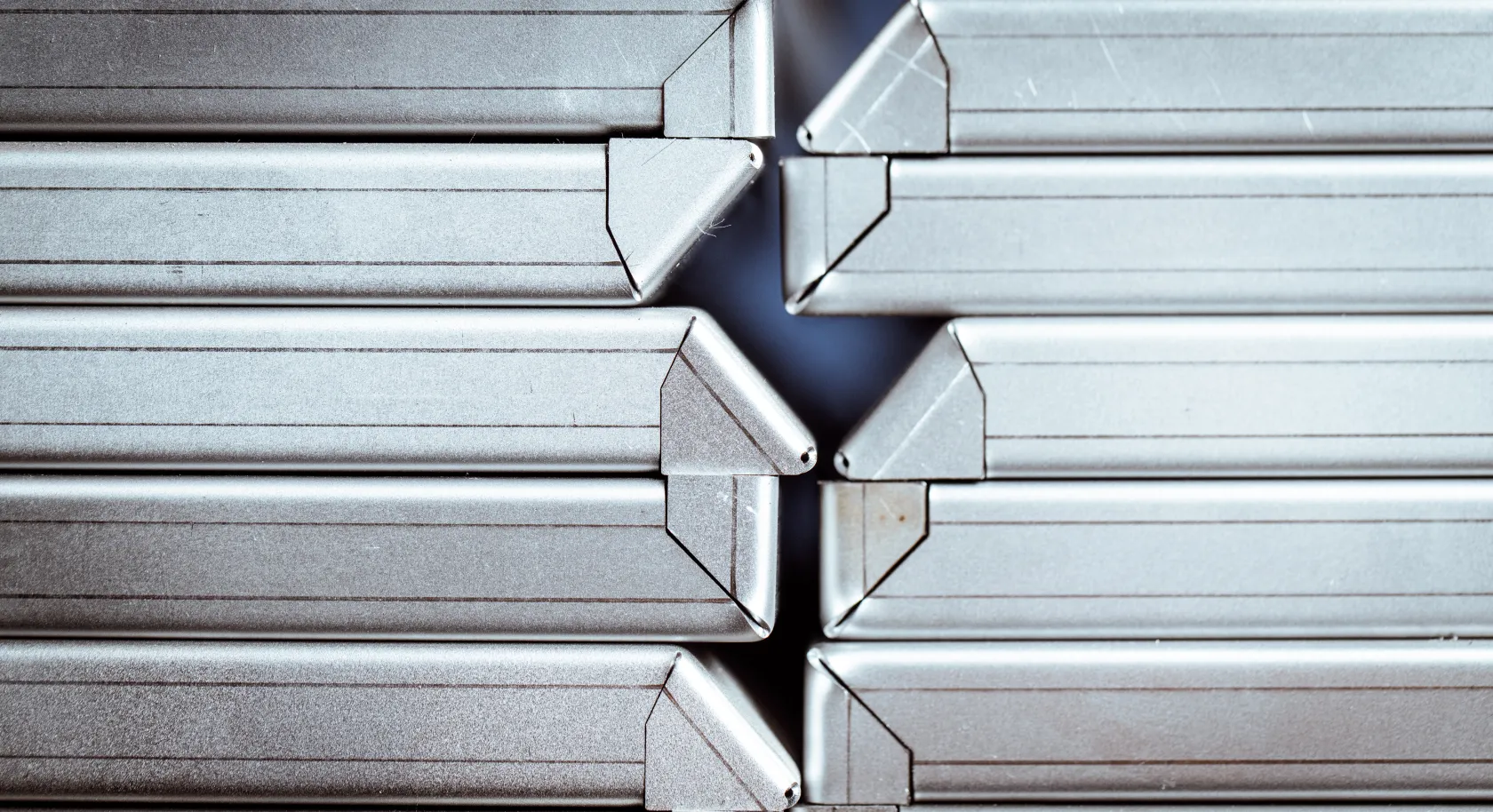 Close-up of precisely cut and assembled cabinet components, showcasing the attention to detail in custom cabinet construction at Baldhead Cabinets.